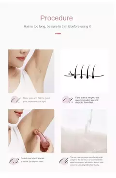 Depiladora Eléctrica Portátil con Forma de Lápiz Labial. - TOKO Directo a tu Puerta