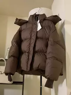 Chaqueta Acolchada de Algodón Impermeable