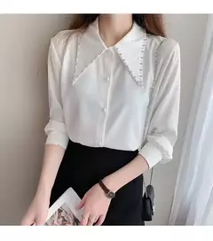 Camisas de Manga Larga Bordadas