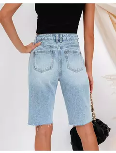 Shorts de mezclilla azul