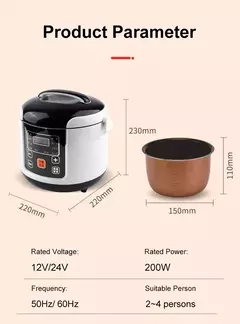 Olla de Cocina Eléctrica a Presión.