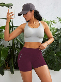 Short corto deportivos de cintura alta para mujer - comprar en línea