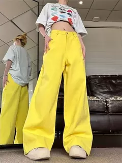Jeans de Cintura Alta - Estilo Casual en internet