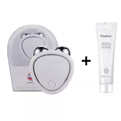 Rodillo Eléctrico para Estiramiento Facial ,Masajeador de Microcorriente EMS, Rejuvenecimiento de la Piel