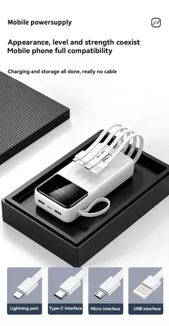 Xiaomi-batería portátil de 200000mAh y 120W