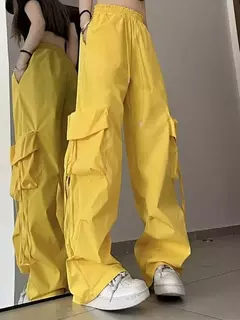 Imagen de Pantalones Rectos con Cordones