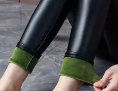 Pantalones de Cuero Grueso