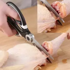 Tijeras de cocina para cortar verduras, carne, pescado y comida.