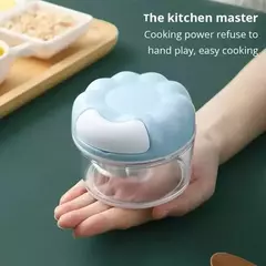 Mini picadora de ajo y cebolla, Manual multifuncional. - comprar en línea