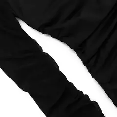 Vestido Negro de Manga Larga