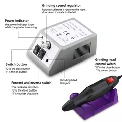 Taladro Eléctrico para Uñas Juegos de Cortadores - TOKO Directo a tu Puerta