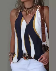 Blusa Cuello en V - TOKO Directo a tu Puerta