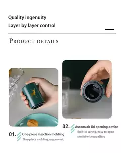 Abridor de botellas de cerveza automático magnético creativo, tapa de prensa d - TOKO Directo a tu Puerta