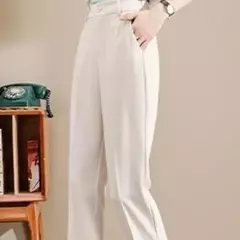 Pantalones capris de oficina para mujer