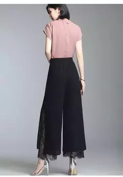 Pantalones Cortos de Pierna Ancha