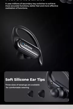 Lenovo-auricular inalámbrico XT60, dispositivo inteligente con reducción de ruido. - comprar en línea
