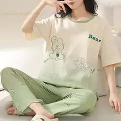 Imagen de Conjunto de Pijama de Manga Corta