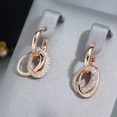 Pendientes de Doble Aro - tienda en línea
