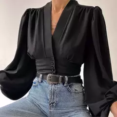 Camisa de Manga Larga Elegante en internet