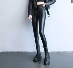 Pantalones de Cuero Grueso