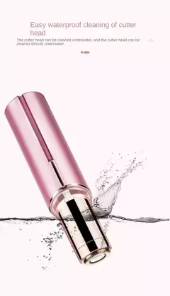 Depiladora Eléctrica Portátil con Forma de Lápiz Labial. en internet