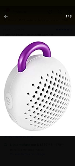 Divoom Parlante bluetooth blanco/ negro - comprar online