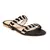 Sandália Rasteira Multi-tiras Corda Preto - comprar online