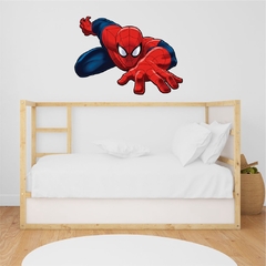 Adesivo Homem Aranha Decorativo para Parede 0,90m x 0,65m