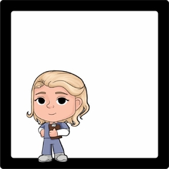 Imagem do Grey's Anatomy Personagem 3D Individual MDF 16x16cm