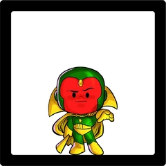 Quadro Super Heróis e Vilões Personagem 3D - unidade - comprar online