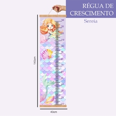 Régua de Crescimento Sereia