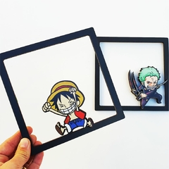 Quadro One Piece 3D Unidade Anime Mangá