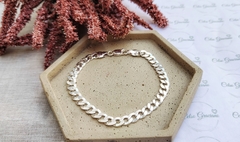Pulseira Masculina elo Grumet em Prata - comprar online