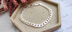 Pulseira Masculina elo Grumet em Prata