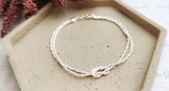 Pulseira em Prata Nó - comprar online