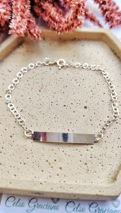 Pulseira Feminina Chapa - comprar online