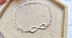 Pulseira Infinito em Prata - comprar online