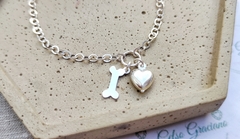 Pulseira Love Pet em Prata - comprar online