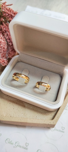 Alianças em Ouro 4,5 mm