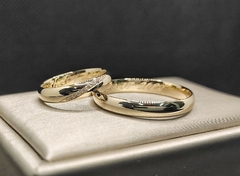 Aliança em Ouro 18K