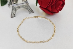 Pulseira Elo português Oval na internet