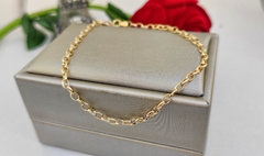 Pulseira Elo português Oval