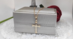 Pingente Cruz em Ouro 18K - comprar online