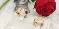 Alianças em Ouro 18K 6mm - comprar online