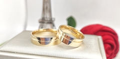 Alianças em Ouro 18K 6mm