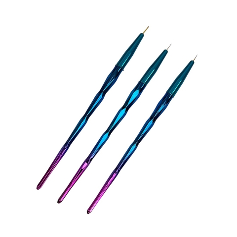 PINCEL X3 LINER CELESTE ROMBO DEGRADE 2192345678940