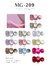 SEMI SILK HIGH LIGHT CAT EYE MAGIC GIRL X12PCS MG-209 en internet