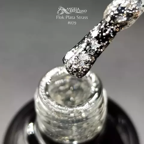 BRESCIANO SEMI 079 FLOK PLATA STRASS 15 ML - comprar online