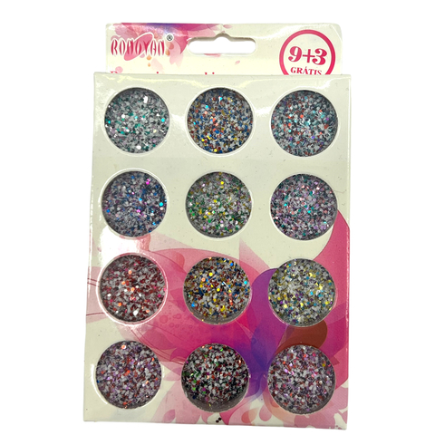 RONYAN DECOCARTON X12 deco brillo multicolor 6952289003699