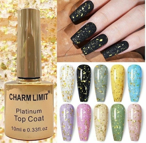 12PCSX10ML CHARMLIMIT PLATINUM TOP COAT 7772023020145 dar-18